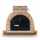 Horno de leña "MINI" con puerta de acero macizo